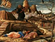 Andrea Mantegna: Ima a getsemáni kertben (The National Gallery London) 